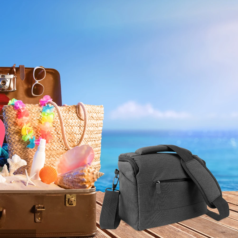 

Camera Bag Storage Portable Pouch Bags Shoulder for Case Women Small Gear Carrying