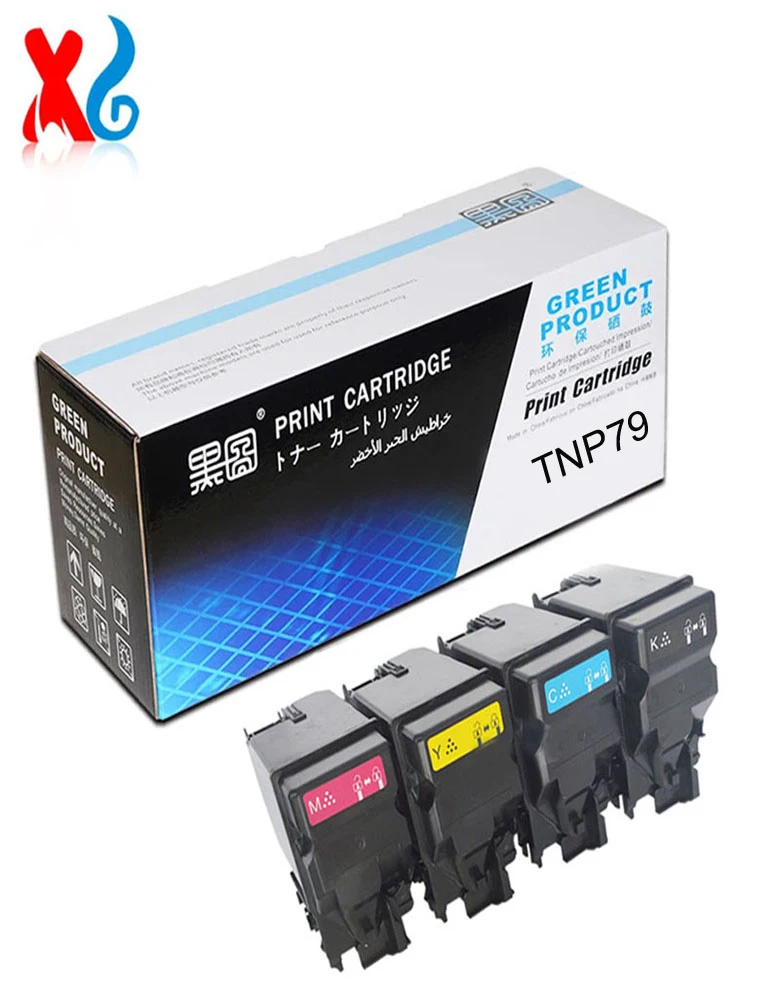 Imagem -06 - Cartucho de Toner para Konica Minolta Bizhub Tnp48 Tnp49 C3350 3380 C3850fs C3351 3851 10k Cores Conjunto