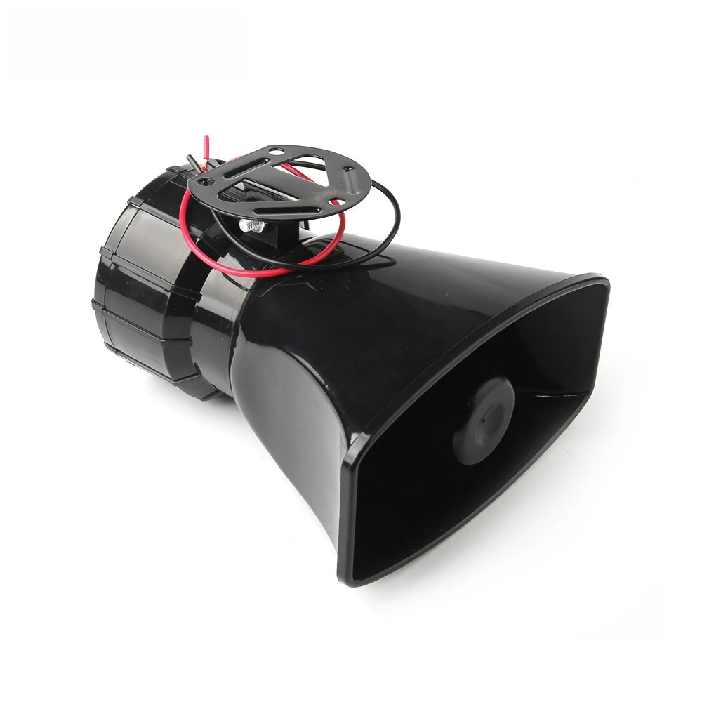 Car Warning Alarm Police Fire Siren Horn Loudspeake Car ccessories 12V Speaker 130dB Wireless Electronic Siren Loud 3