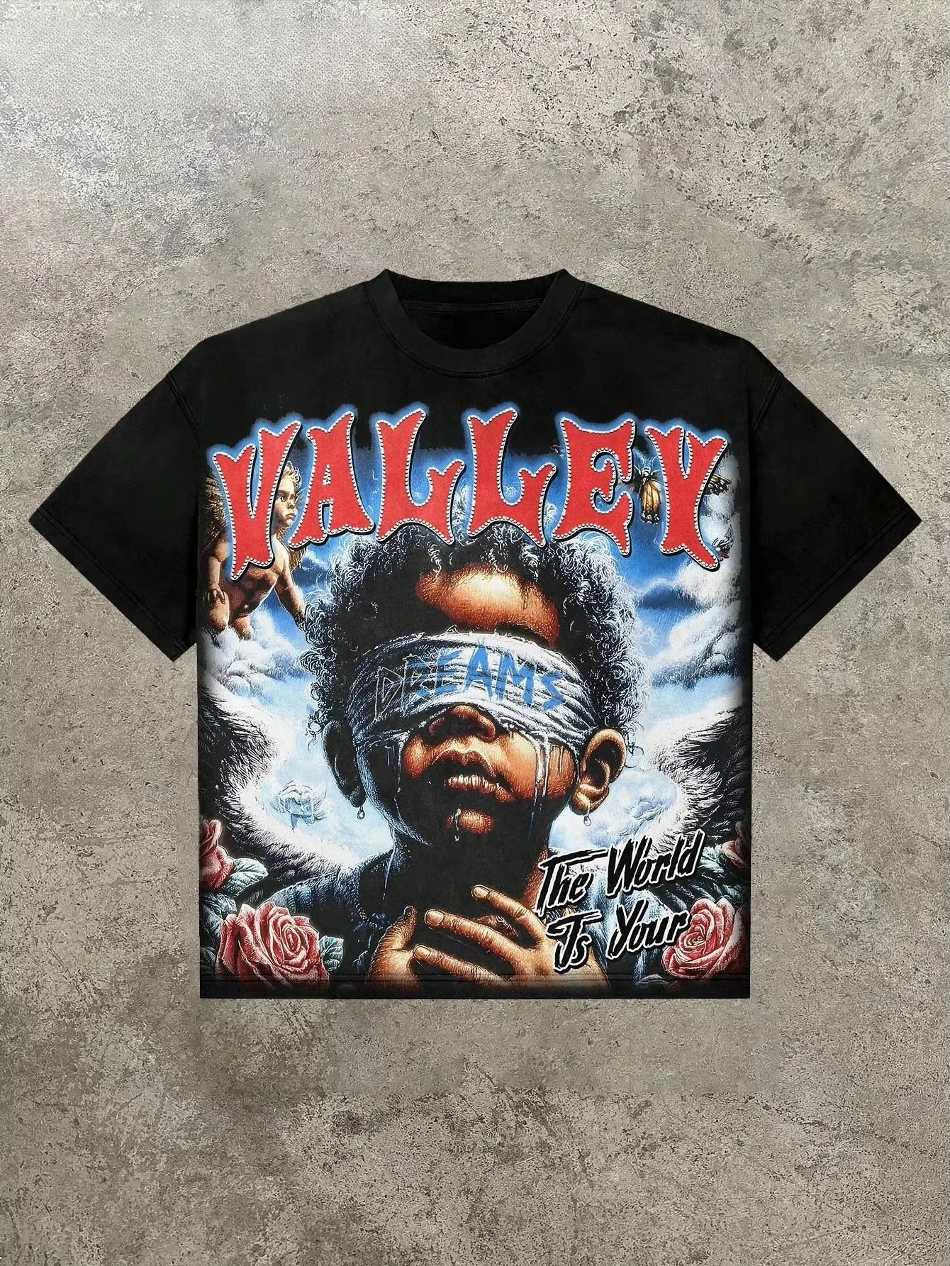 Valley Streetwear Brand - Футболка Black Valley & Dreams в