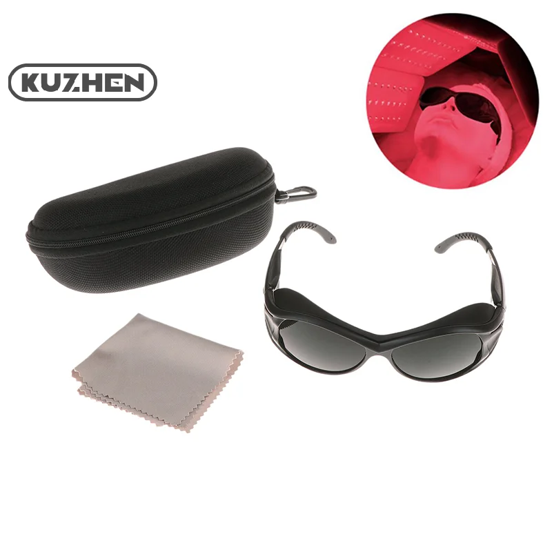 Red LED Infrared Light Protective Glasses Laser Eyes Protection Glasses For Tanning Goggles UV Blocking IPL Laser Safety Glasses