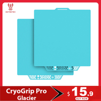 BIQU CryoGrip Pro Glacier Panda BuildPlate 184x184mm Blue Plate Spring Steel Double-sided Textured for BambuLab 3D Printer