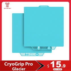 BIQU CryoGrip Pro Glacier Panda BuildPlate 180x180mm Plate Spring Steel Double-sided Textured for BambuLab A1 Mini 3D Printer