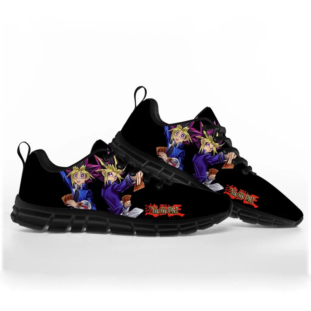 Dark Magician Girl Anime YuGiOh Yami Mutou Sports Shoes Mens Womens Teenager Kids Children Sneakers Casual Custom Couple Shoes image 4