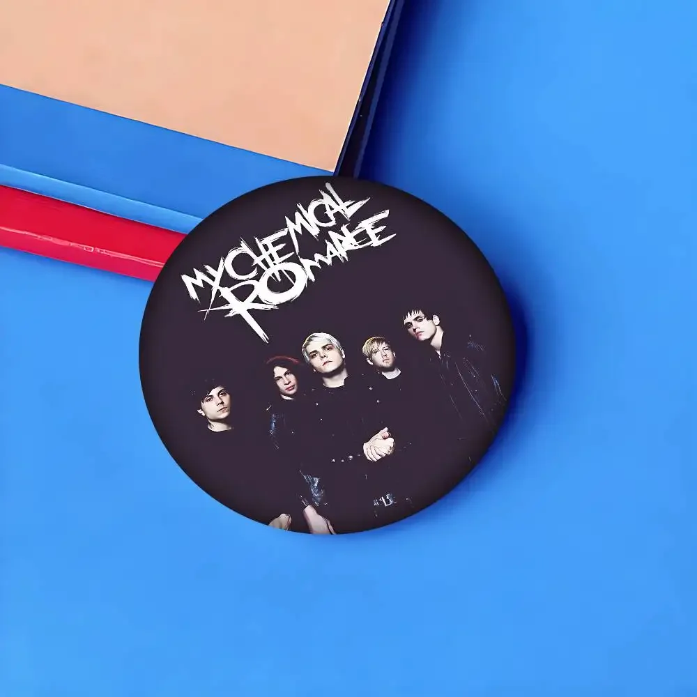 My C-ChemicalS R-Romance New Brooches Soft Button Pin Funny Silly Gnarpy On A Skateboard Meme Badge Gamer Collection Gifts