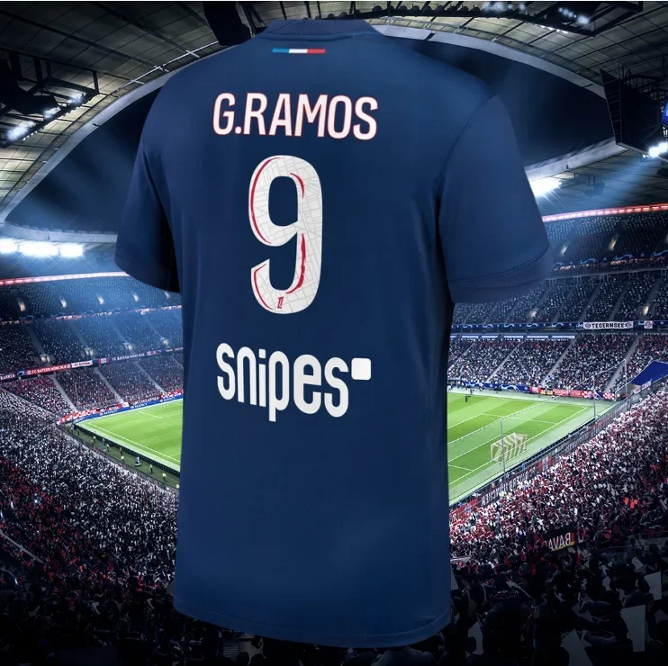 

24/25 Парижская домашняя боевая майка World Strong Team Parc Des Princes Эксклюзивный трикотаж для фанатов Champion Paris Saint-Germain Club