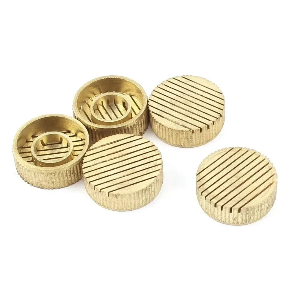 5Pcs Brass Parallel Slotted Core Box Air Release Vents 3/4/5/6/8/10/14/16/18/20/22/25/30mm