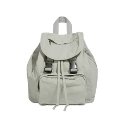 Girl Fabric School Bag New Fashion College Student Vintage Women Laptop Backpack Canvas Female Travel Kawaii Lady Mochila Femini