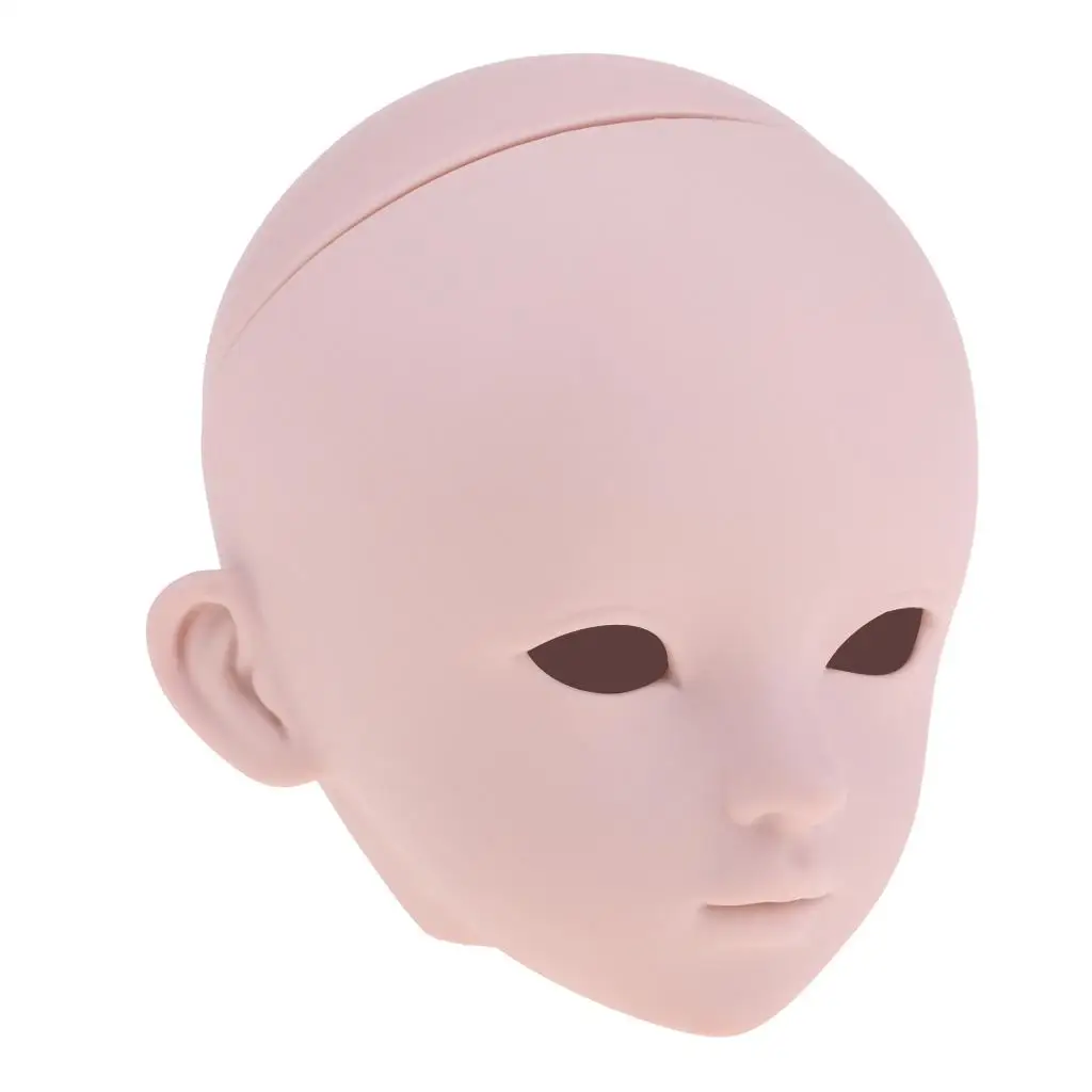 1/3 BJD Head Sculpt Doll Body Parts Custom DIY Making - Can Change Eyes, Facial Make Up