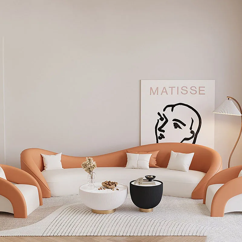 Entertainment Reception Living Room Sofa Designer Mid Century Sofas Minimalist Individual Entertainment Muebles Salon Furniture