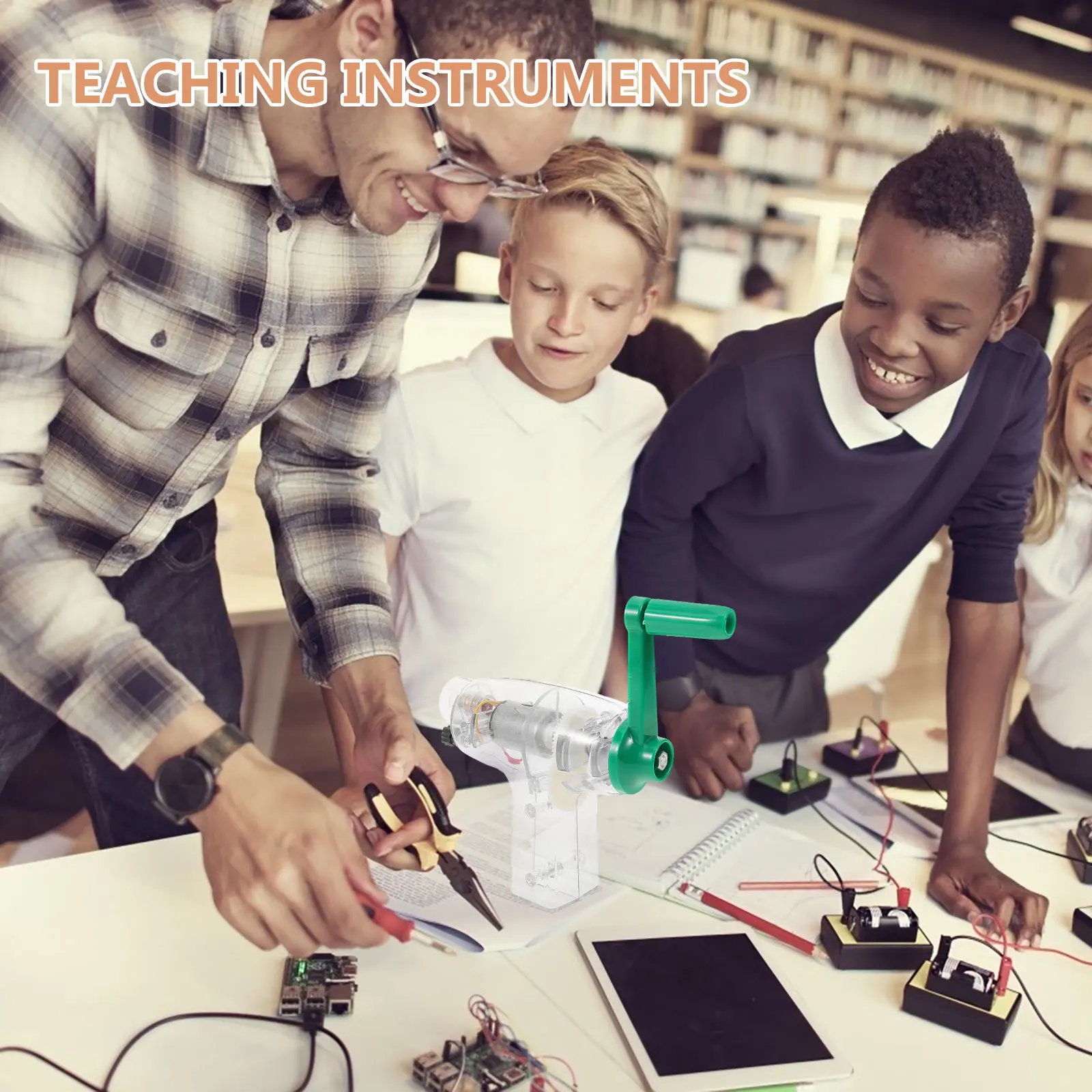 

DIY Science Hand Generator Assembly Kit Educational Stem Project for Kids Creative Science Experiment Puzzle