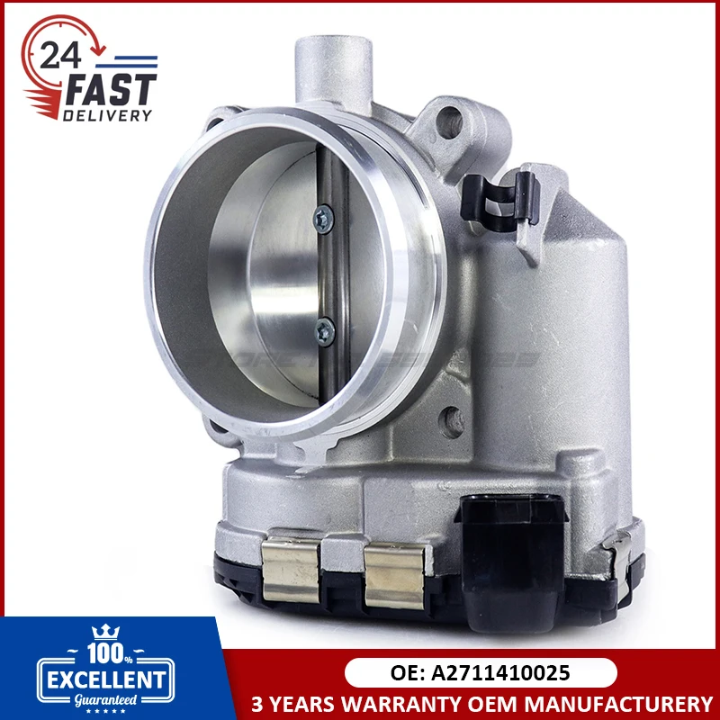 A2711410025 New Electronic Throttle Body Valve Assy For Mercedes Benz C-Class C230 Kompressor Coupe 2-Door 1.8L 0280750076