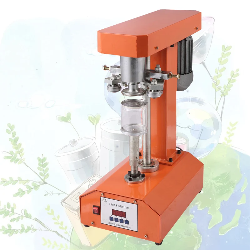 

Can sealing machine food canning seaming machine Stainless steel automatic paper cans tin cans aluminum cans seamer for sale