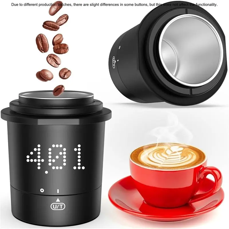 B23B Espresso Powder Scale, Slim And Precise Digital Metering Cup With LED Display, Home Coffee Brewing Accessory, Ideal Gift