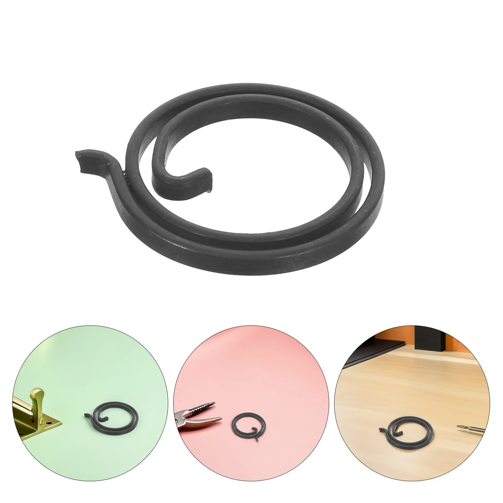 10Pcs Door Lock Springs Universal Heavy Duty Iron Torsion Spring Kit for Door Handle Repair Internal Lever Lock Replacement Anti