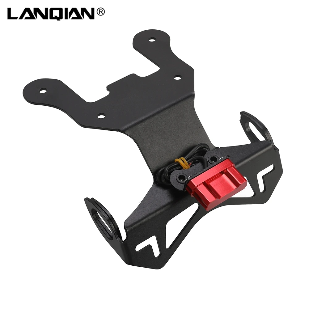 

For Honda CRF1100L AFRICA TWIN ADV Sports 2020-2023 Motorcycle License Plate Holder Rear Tail Tidy Fender Eliminator Kit Bracket