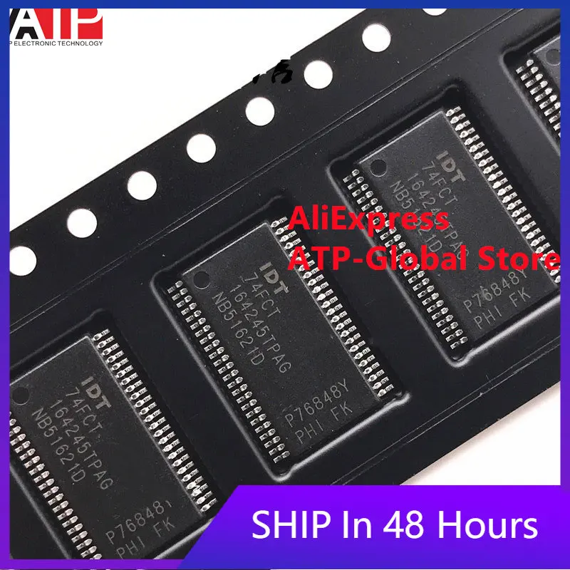 

5PCS original spot 74FCT164245TPAG bus transceiver 3.3V to 5V 16-Bit Trans. Transceiver integrated chip IC electronic components