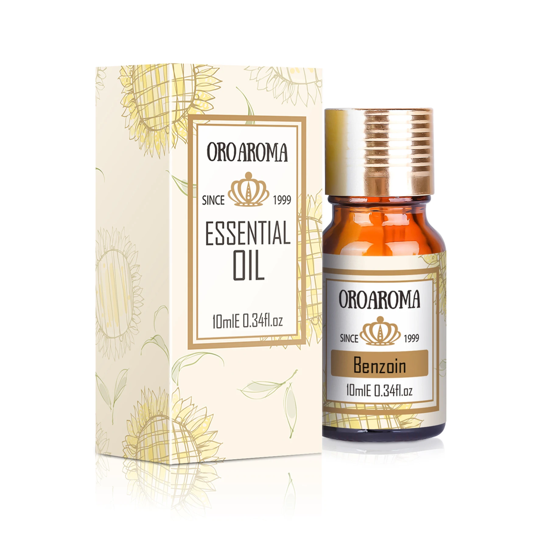 

Oroaroma Natural Benzoin Essential Oil Restore Skin Elasticity Blood Circulation Soothing Emotion Benzoin Oil ZZ