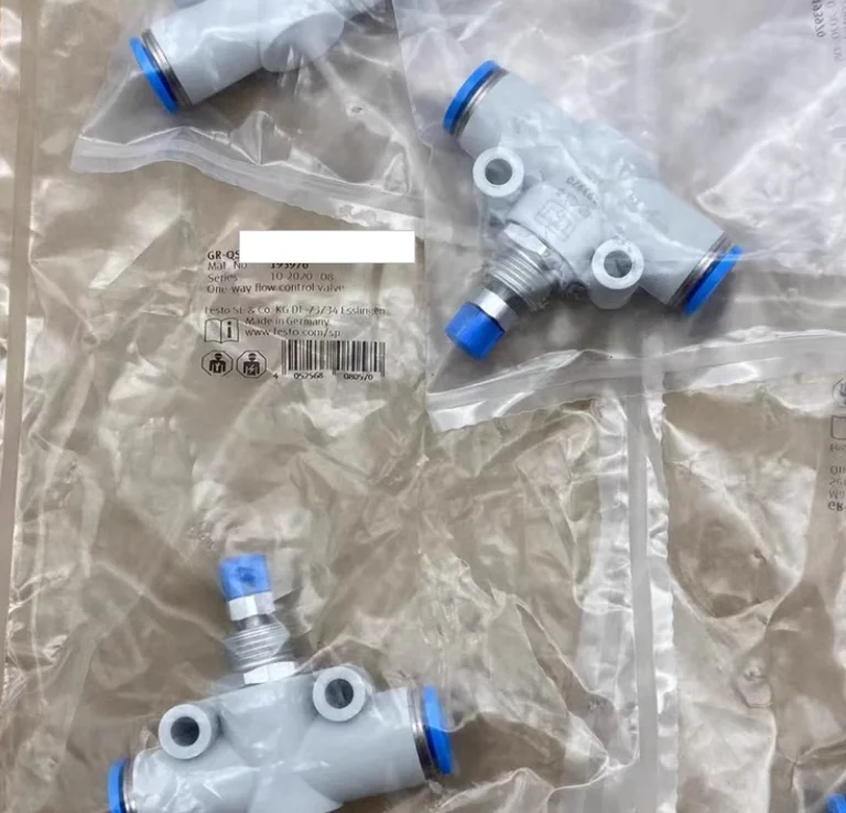 2PCS New Original FESTO GR Unidirectional Valve  GR-QS-8 193970 GR-QS-3 193965