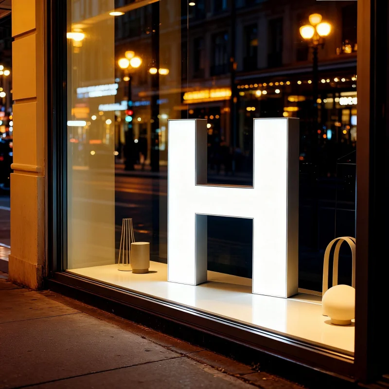 custom.Personalized Customize Luminous Characters Signs Storefront Signage Acrylic Business Advertising Light up Letters De