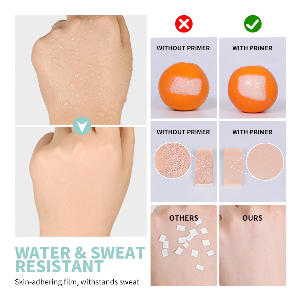 Face Primer Cream Invisible Pore Base Makeup Concealer Isolation Makeup Front Pore Base Oil Control Moisturizing