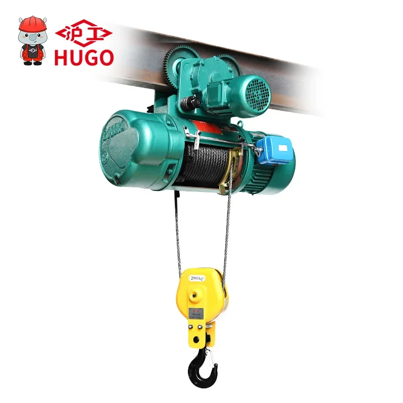 CD1 500kg 1T 12v Fast  Electric Hoist Crane Winch Wire Rope Machine