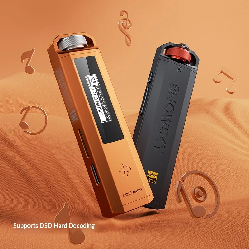 FiiO SnowSky ECHO NANO 휴대용 스마트 뮤직 플레이어 OLED 스크린이 장착된 고해상도 무손실 HiFi MP3 플레이어 DSD/WAV/FLAC/…