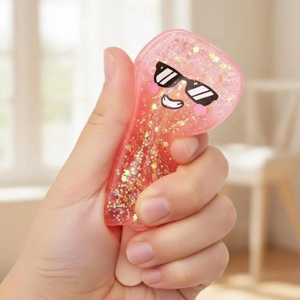 Sugar Filled Ice Cream Squeeze Toys Slow Rising Squeeze Fidget Stress Ball Soothing Texture Ice Pop Squeeze Toy Anxiety Relief