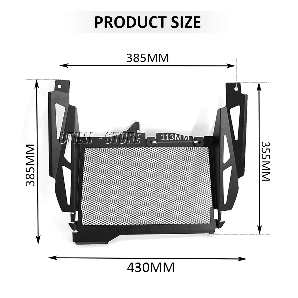 Protector de radiador de motocicleta para YAMAHA 700 Tenere 700 Tenere700 World Raid 2022-2024 Protector de radiador cubierta protectora de rejilla