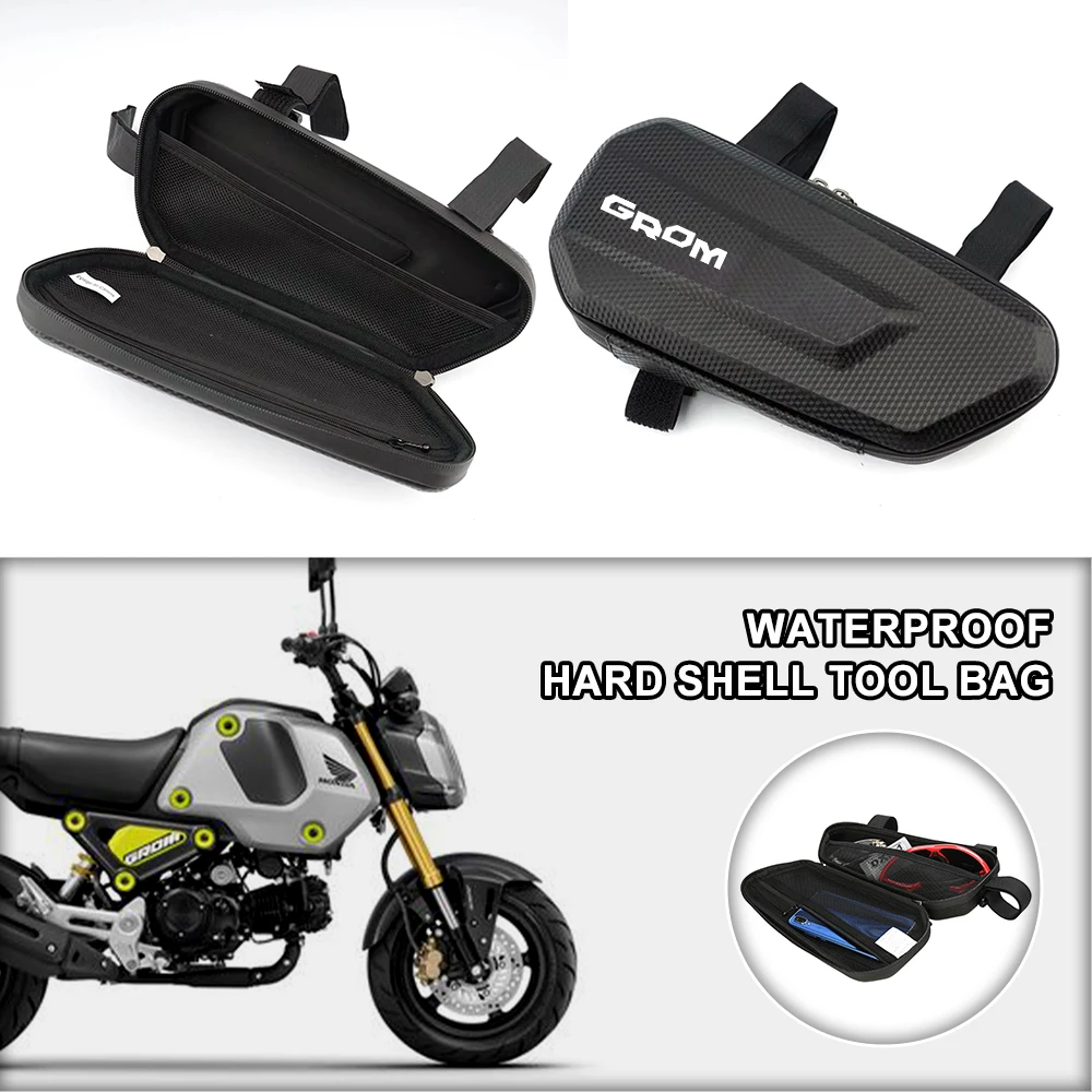 Hard Shell Large Capacity Waterproof Dust Proof Off-road Side Bag For HONDA DREAMWING Navi 110 Navi110 Navi 110 Hornet GROM