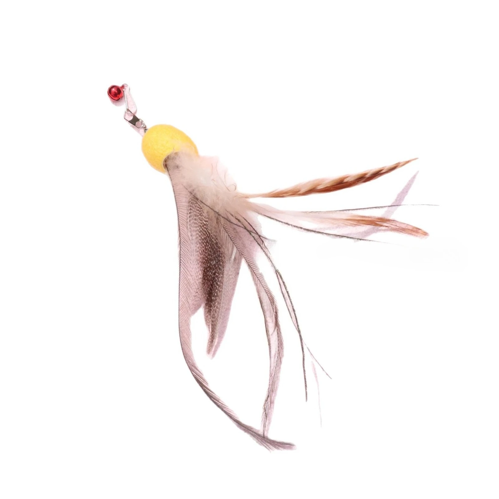Varita de plumas juguete para gatos con cabezas intercambiables - imagen 5