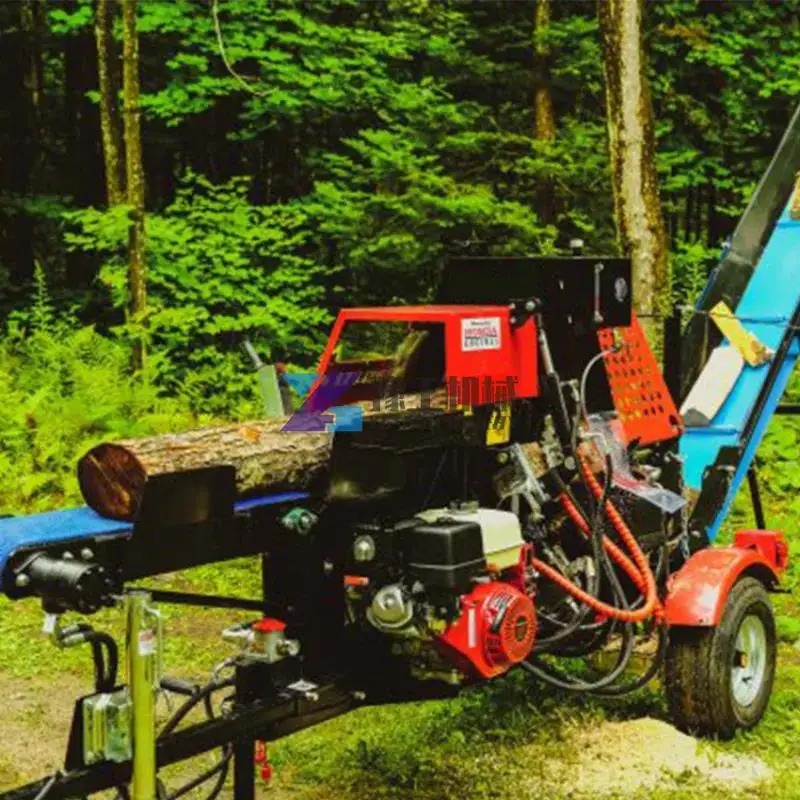 Finely Processed CE Approved Diesel Powered Pto Firewood Processor Sale Mechanical /Gasoline Production Log Splitter