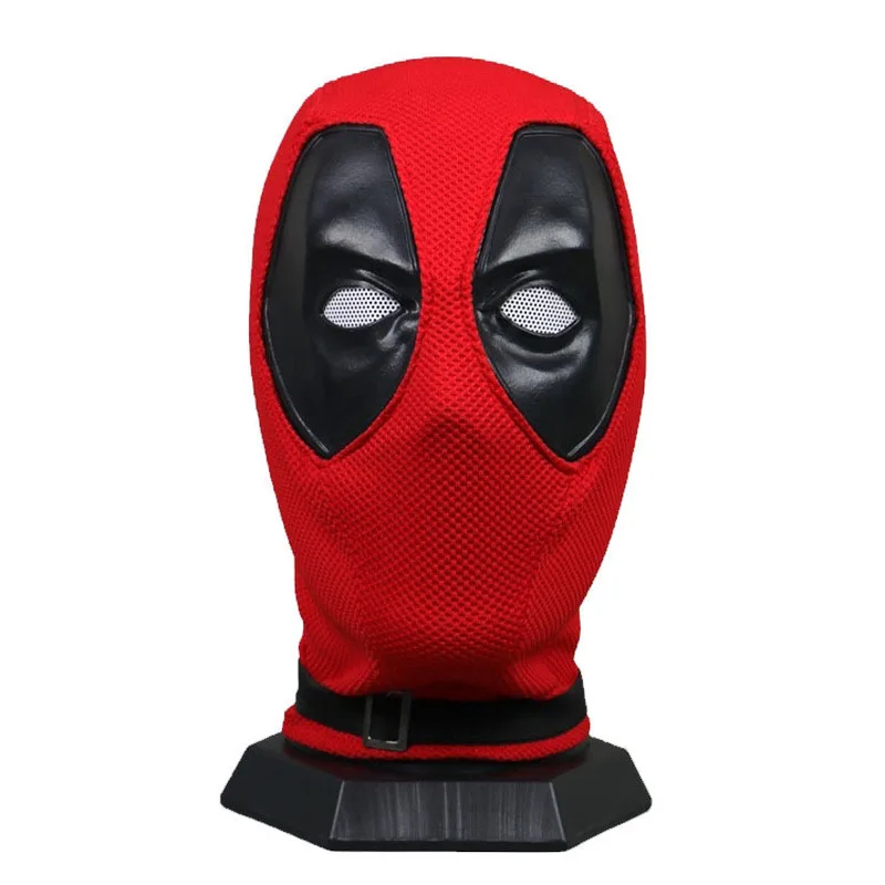 Deadpool Deadpool Headset Mask Cosplay Halloween Prop Dead Waiting Latex Headset