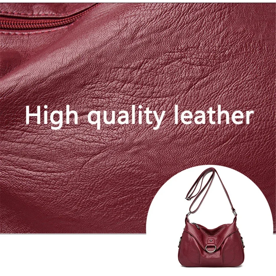 High Quality Leather Purses and Handbags Luxury Handbags Women Bags Designer Ladies Shoulder Crossbody Bags for Women 2024 Sa