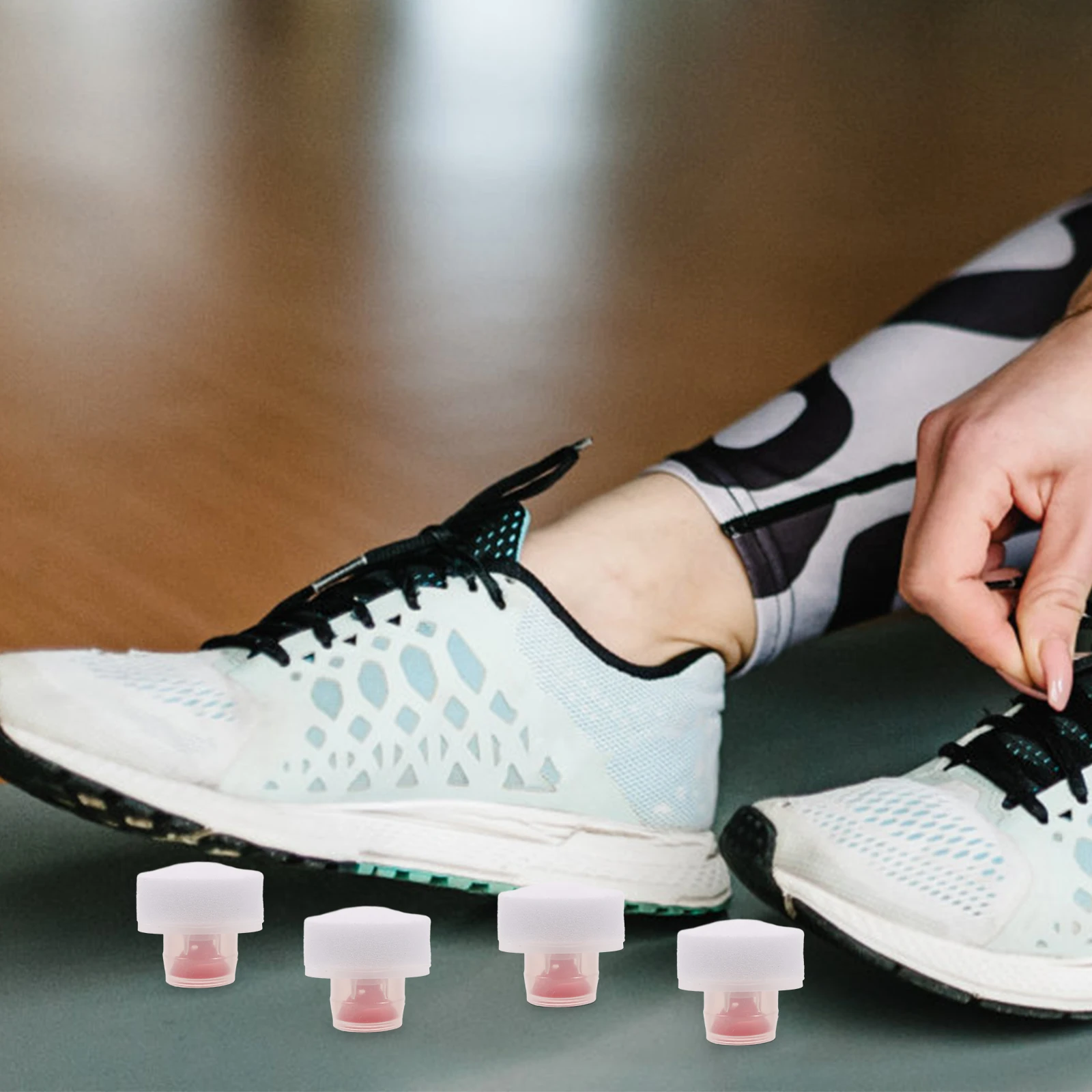 

10 Pcs Polish Brush Head Black Brown Sponge Cleaner Foam Shoe Cleaner Brush Sneakers Triangle Paint Shoes Whitening Kit