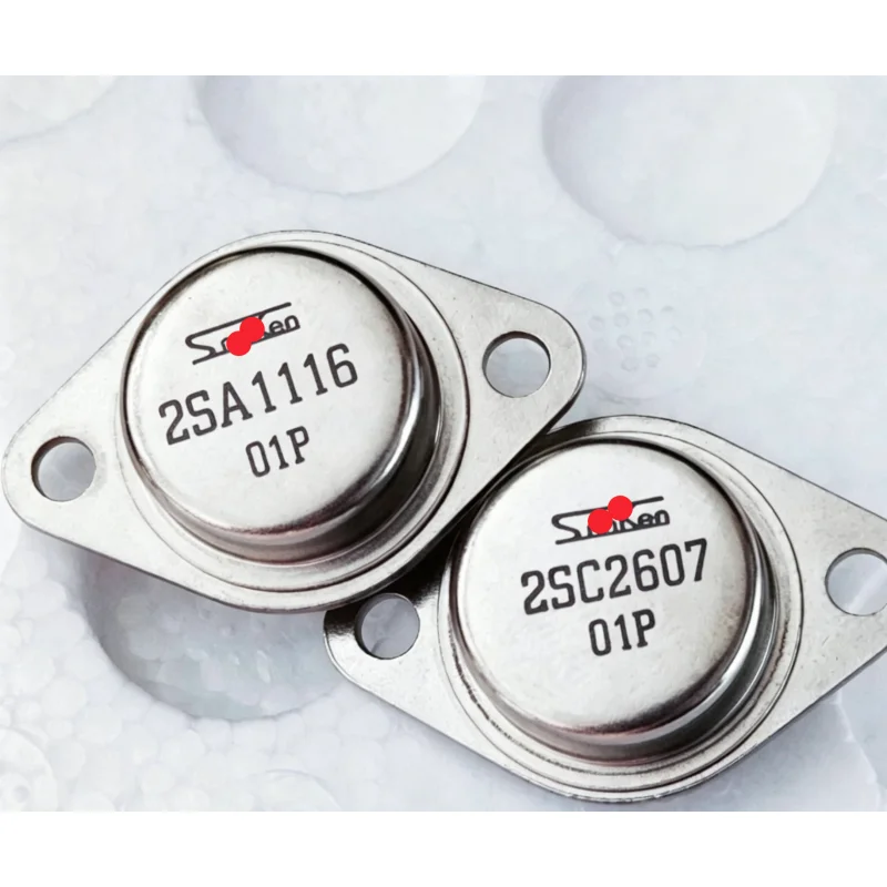 5Pcs Original Disassembled 2Sa649 2Sd218 2Sa1116 2Sc2607 High-Power Audio Amplifier Paired Transistors with Iron Cap and Gold-Edged Transistors