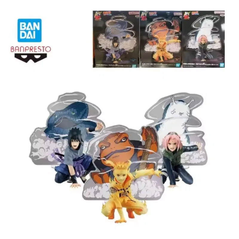 

В наличии | Оригинальные очки Bandai Banpresto Naruto Panel-Учиха Саске, Узумаки Наруто, Харуно Сакура, аниме-фигурки