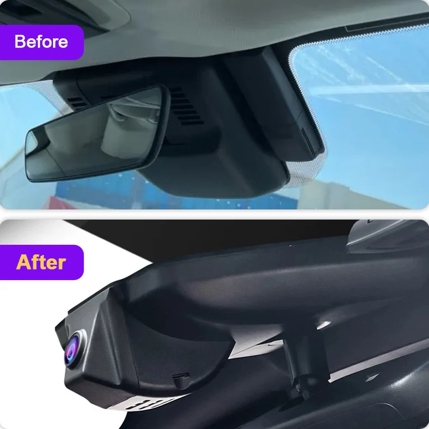 Car Dashcam Camera for Toyota Crown (16th Gen) 2023 2024 2025 2026, 4K 2160P Dash Cam for Toyota, WIFI Connection APP Control