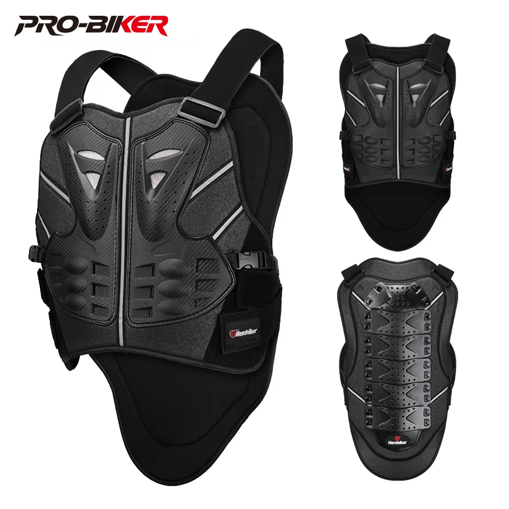 

Motorcycle Armor Vest Jacket Anti Fall Moto Protector Armor All-Season Riding Gear Unisex Protective Gear Motocross Armor