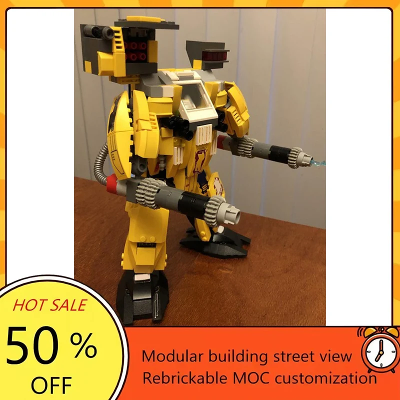 

Набор для сборки модульного боевого робота MOC из 424 деталей по мотивам популярного фильма «Звездные войны», технологичный конструктор, подарок на праздник, детский игровой набор
