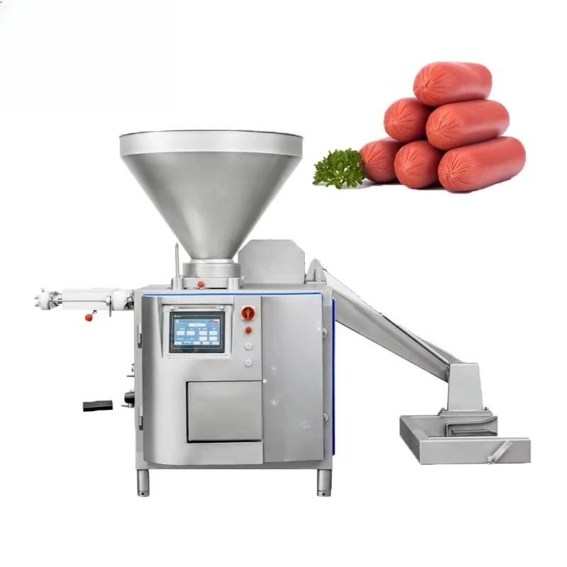Professional Meat Processing Equipment Vacuum Sausage Filler Electric Stuffer 304 Stainless Steel 1 3T H Customizable