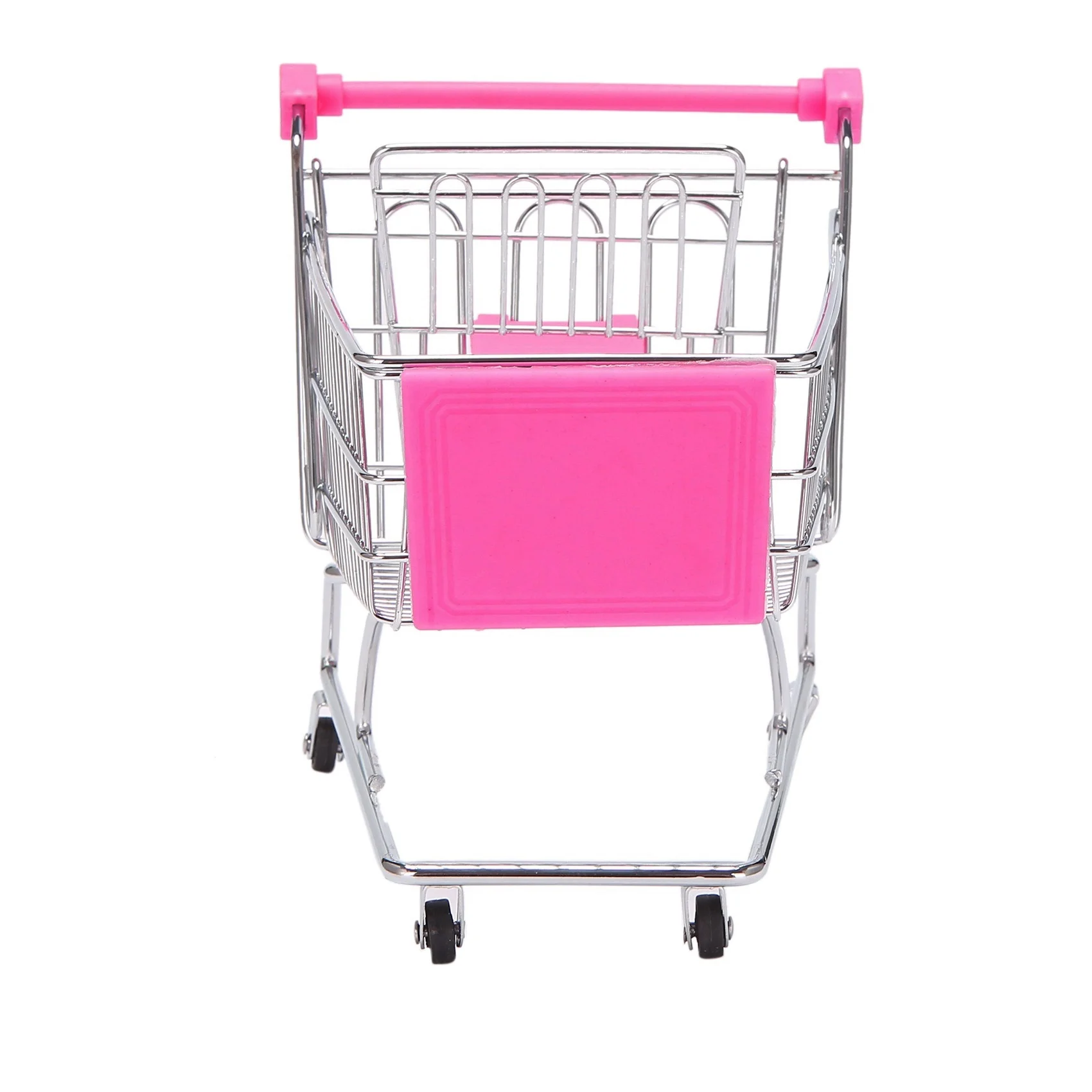 

Ручная тележка для супермаркета, мини-корзина для покупок, настольный декор, игрушка в подарок I