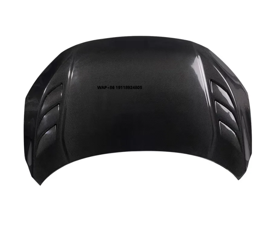 

For Modification 10th Gen for Premium Carbon Fiber Engine Hood High Lightness New Condition Black Screw-On