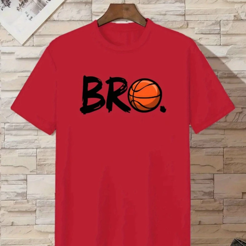 Paly Basketball Boys' T-shirt Teenage Casual Summer Loose Fashion O-Neck Short Sleeve Children Colorful Tops Clothing T-shirt