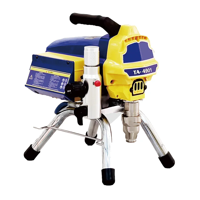 

Новейший дизайн, низкая цена, 2,3 л/мин, 10 В, электрический безвоздушный распылитель, настенный распылитель для латексной краски, безвоздушный распылитель краски