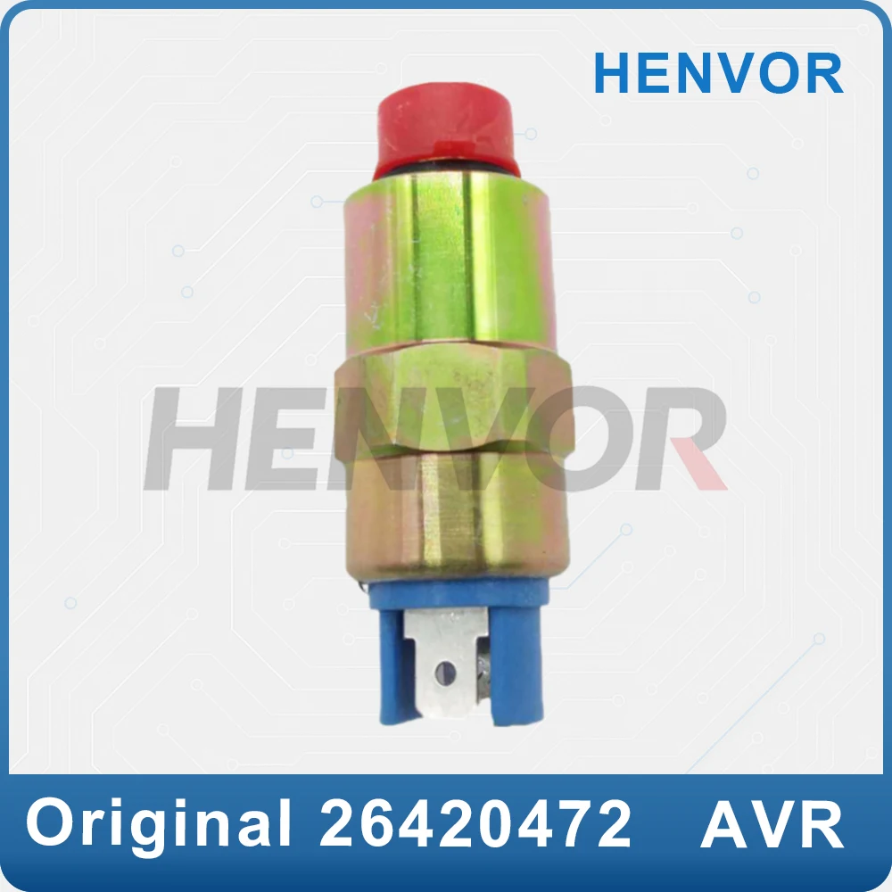 Engine Stop Oil Shutoff Solenoid Valve 26420472 7185900TGH Generator Power Unit Component
