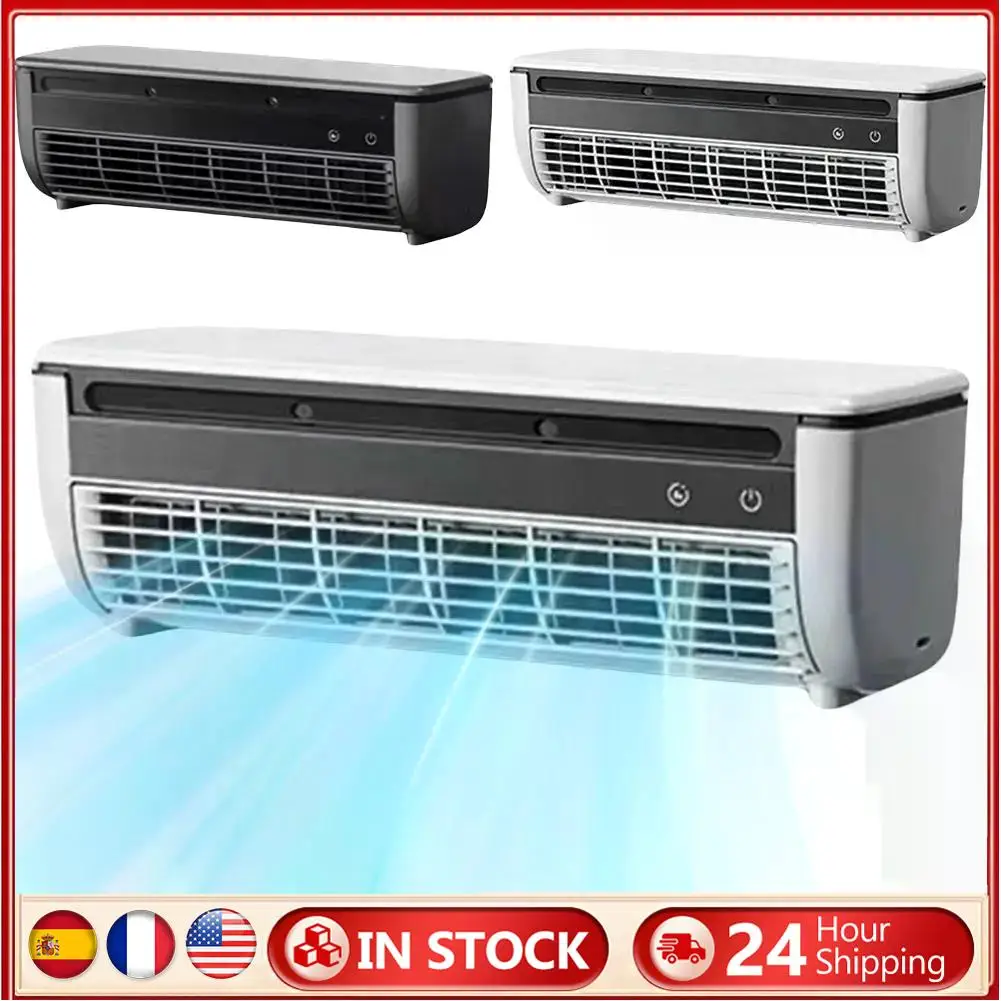 

Wall-Mounted Air Cooling Fan Rechargeable Desk Fan Electric Fan for Bedroom Office Living Room