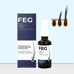 FEG Prevent Hair Lossand Stimulate Hair focile growth Hair Growth Spray 50ml