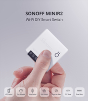 1-5Pcs SONOFF Mini R2 DIY Wifi Smart Switch Wireless Two-way Control Timer Smart Home Automation For eWelink Alexa Google Alice