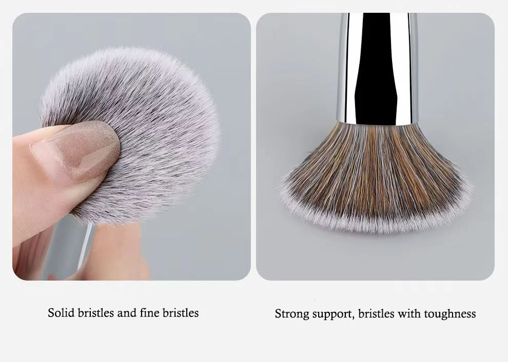 Cream Blush Brush Mimics Fingertip Aplication Stippling Powder Blusher Cream Makeup Brushes Synthetic Hair Blush Make Up Tools